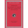 Terence The Woman of Andros. The Self-Tormentor. The Eunuch (Copertina rigida)