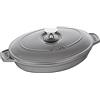 STAUB Piatto da Forno, Ghisa, Grigio, 23 cm
