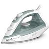 Tefal Virtuo FV2C42E0 - Ferro da stiro a vapore, 2000 W, 27 g/min, vapore 120 g/min, tempo di riscaldamento 30 sec, vapore verticale, sgocciolamento, punta di precisione, eucalipto, FV2C42E0