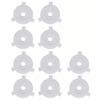 Baoblaze 10 Pezzi Anelli riduttori Paralume rondella, robusti, Accessori per lampade, Anelli adattatori per Paralume di Ricambio per Paralume, E27 a 11mm