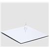 EDG Enzo De Gasperi Base Specchio Quadrata 40 x 40 Cm Silver Vetro