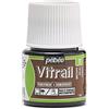 PEBEO Vitrail - Vernice Effetto Vetro colorato, flacone da 45 ml, Colore: Marrone