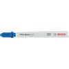 Bosch 3x Lama per seghetto alternativo PRO Metal thin T121GFC | per Lamiere di acciaio, Lamiere di acciaio, Lunghezza 92 mm, Professional Accessorio Seghetto alternativo