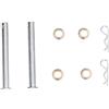 Vistreck Kit Perni Cerniera Portiera con Boccole per 1979-1993 - Hardware di Ricambio Affidabile