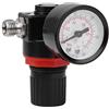 Kuuleyn Regolatore dell'aria G1/4 150psi, manometro, valvola di regolazione del manometro del regolatore della pressione dell'aria Accessorio per pistola a spruzzo pneumatica per sistema di aria compressa