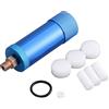 Tuidzljd Separatore Olio-Acqua Filtro Aria Pompa Manuale PCP Ad Alta Pressione per Pompa Ad Alta Pressione PCP 30Mpa Filtro Compressore Blu