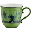 GINORI 1735 MUG 400 CC, ORIENTE ITALIANO VERDE MALACHITE