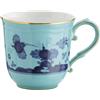 GINORI 1735 MUG 400 CC, ORIENTE ITALIANO BLU IRIS, FILO ORO