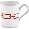 GINORI 1735 MUG 400 CC, CATENE IMPERO ROSSO SCARLATTO