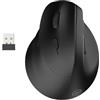 Mobility Lab - Ergo M30W Left - Mouse Verticale Multi Connessione per Mancini - Tripla connessione senza fili, clic silenziosi, Sensibilità regolabile su 4 livelli - Compatibilità MacOS e Windows
