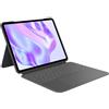 Logitech Combo Touch per iPad Pro da 13 pollici (M4)(2024) Custodia con tastiera - Tastiera staccabile retroilluminata con supporto, digitazione comoda, modalità multiuso, Layout ITA QWERTY - Grafite