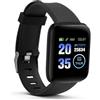 ASHATA Smart Watch, orologio intelligente da 1,3 pollici per uomo e donna, schermo a colori TFT IP67, impermeabile, orologio sportivo con promemoria messaggi Bluetooth (nero)