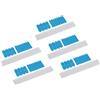 Walfront Set 5 Strisce Adesive per Filtro Privacy. Set 10 Linguette Adesive. Linguetta di Supporto per Montaggio su Diapositiva in plastica. Accessori per Monitor del Computer