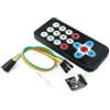 ZEZEFUFU Mini Slim Wireless Remote Control Module Kit 38khz Infrarossi IR Controller Module HX1838 per Arduino