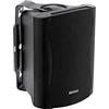 Omnitronic C-50A - Altoparlanti attivi a 2 vie (40 W RMS), colore: Nero
