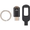 Zunate Telecomando IR per Smartphone, Plug and Play Tipo C Mini Controller IR Smart Universale per Condizionatore D'Aria, TV, DVD, STB, con Portachiavi e Custodia in Silicone