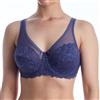 DIM Donna - Reggiseno Essentiel Generoso x1 | Con ferretto | Sostegno confortevole | Pizzo e tulle trasparente