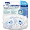 CHICCO (ARTSANA SpA) CH SUCCH LIGHT BLU SIL2-6 2PZ