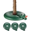 VEVOR Anelli per Irrigazione degli Alberi, 4 Confezioni da 75,7 L, Sacchetti per Alberi Rilascio Lento 6-9 Ore, Irrigazione delle Piante 3,4 kg Sistema di Gocciolamento Radici 25,40 mm