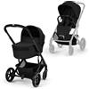 Cybex Gold Duo Balios con navicella Fold Cot - Moon Black