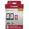 Canon PG-575/CL-576 Cartuccia Inchiostro Originale Nero Ciano Magenta Giallo 2 Pz