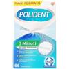 HALEON ITALY Srl Polident 3 Minuti Pulitore Quotidiano per Protesi 66 cpr effervescenti