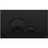 OLI Placca di Comando Globe Nero Opaco per Cassette WC ad Incasso OLI - OL0152952 Nero Opaco