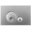 OLI Placca di Comando Globe Cromo Satinato per Cassette WC ad Incasso OLI - OL0152951 Cromo Satinato