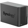 Synology Server Nas Synology DS225+/2x HAT3300-6T 2x6TB 2GB DDR4 Nero [DS225+-12T-00-2]