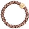 By Eloise London Gold Circle Woven colore Mocha