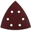 kwb macinazione triangolo per delta u. Multi-smerigliatrice - per metallo, legno, vernice u. V. m., 105 mm per AEG U. Macchine Kress, grano 8 x k-60, 6 x k-120, 6 x k-180, 20 pezzi., Punzonati, sparpack