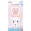 Stor Ciuccio Frutta Disney Minnie per bambini piccoli in plastica alimentare, include il portaciuccio per mantenere al sicuro il ciuccio.
