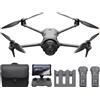 DJI Mavic 4 Pro Combo Creator 512 GB con DJI RC Pro 2, drone con tripla fotocamera dotato di fotocamera Hasselblad da 100 MP con CMOS 4/3, volo fino a 51 minuti, tre batterie, hub di ricarica e altro