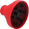 Generic Diffusore Universale Pieghevole per Asciugacapelli per Capelli Ricci Perfetti Diffusore Pieghevole Viaggio Portatile per Asciugacapelli 4-5 Cm (rosso)