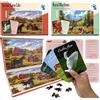 Quokka Puzzle per Adulti con Alzheimer - Gioco Cognitivo per Anziani con Demenza | Puzzle di 100 Pezzi Grandi con Viste Panoramiche - 3 Giochi di Memoria per Anziani con Demenza - Regali Giochi per Anziani