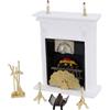 Generic Accessori in Miniatura per Caminetti per Box/Cover delle Bambole 1:12 per Micro Mobili, Decorazioni per la Casa in Miniatura Essenziali per Ragazze e Ragazzi