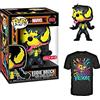 Funko Black Light Venom (Eddie Brock) Funko Pop &Tee Size Large