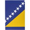 CNTDBU Bandiera della Bosnia Erzegovina Puzzle in legno 1000 pezzi - Rilassante attività familiare per adulti, puzzle colorato paesaggio in scatola di plastica, regalo decorazione per la casa