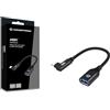 Conceptronic ABBY19B - Adattatore OTG USB-C ad angolo di 90° su USB-A, 10 Gbps, USB 3.2 Gen 2