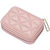 Generic Custodia per Rossetto per Trucco con Custodia per Cosmetici a Specchio Mini Portagioie Cosmetico Borsa per Rossetto per Le Vacanze, ROSA