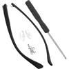 Healeved 1 Paio Di Parti Per Aste Di Occhiali Da Sole Bracci Di Ricambio Per Occhiali Kit Di Riparazione Per Occhiali Da Sole Gambe Per Occhiali Da Sole Antiscivolo