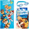 CERDÁ LIFE'S LITTLE MOMENTS Asciugamano Set Occhiali Nuoto Paw Patrol Bambino e Ragazza - Asciugamano per Bambini Morbido e Occhiali Piscina Antivao, Kit Nuoto Bambini per Spiaggia, Piscina ed Estate