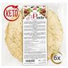 Line@Diet 6 PROTOPIADE KETO Line@diet | PIADINE CHETOGENICHE ad alto contenuto PROTEINE | FASE 1 | 1 confezione da 6 PIADINE da 40 g