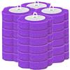 Lichi 24 pezzi di ricambio per scopino WC usa e getta, fragranza lavanda viola