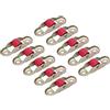 NDNCZDHC 10 Pezzi Ruote Per Porta Scorrevole, Rullo Per Finestra da 12 Mm Hardware Per Porta Scorrevole Hardware Per Cancello Scorrevole con Base, Per Porte Scorrevoli/Finestra/Armadi