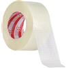 Generic Nastro in Fibra di Vetro, Nastro di Reggiatura, Nastro Trasparente Antistrappo per Spedizioni, Nastri Da Imballaggio, Nastro per Imballaggio Resistent, 25 mm 50 metri