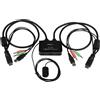 ‎ StarTech.com Switch Kvm Cavo HDMI USB 2 Porte con Audio e Switch Remoto - Alimen