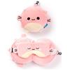 Puckator Cuscino da Viaggio con Maschera Relaxeazzz - Puff, il Pesce Palla