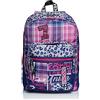 Seven Zaino Doppio Scomparto - CHEER GIRL, Viola, Tasca Frontale con Organizer, Capiente, Scuola, Bambine e Ragazze, Tempo libero