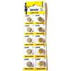 Vinnic AG9 L936 SR936 SR45 394 524 RW33 batteria alcalina (10 pezzi) utilizzati per orologi, calcolatrici, giocattoli, termometri, orologi, puntatori laser e molti altri dispositivi elettronici.